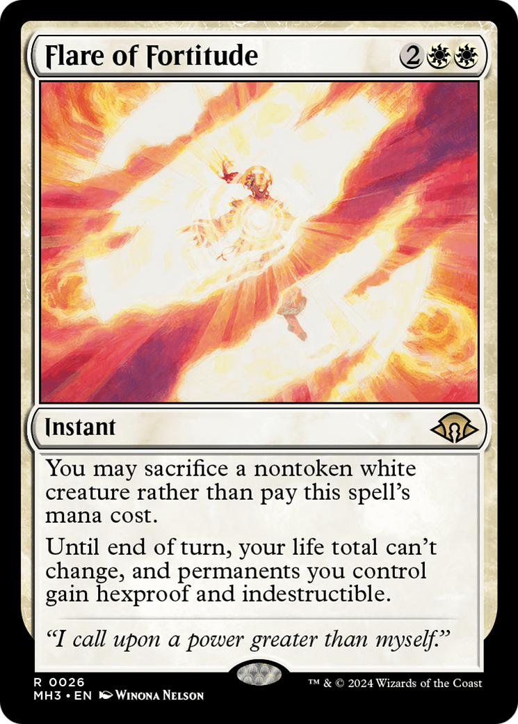 Flare of Fortitude [Modern Horizons 3] | Grognard Games