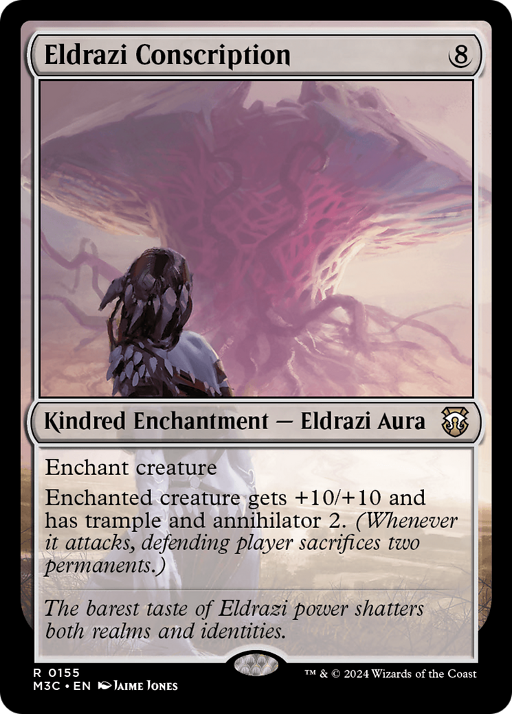 Eldrazi Conscription (Ripple Foil) [Modern Horizons 3 Commander] | Grognard Games