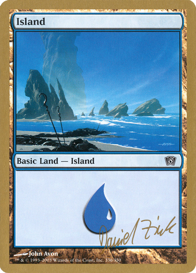 Island (dz336) (Daniel Zink) [World Championship Decks 2003] | Grognard Games