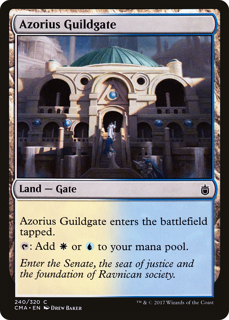Azorius Guildgate [Commander Anthology] | Grognard Games