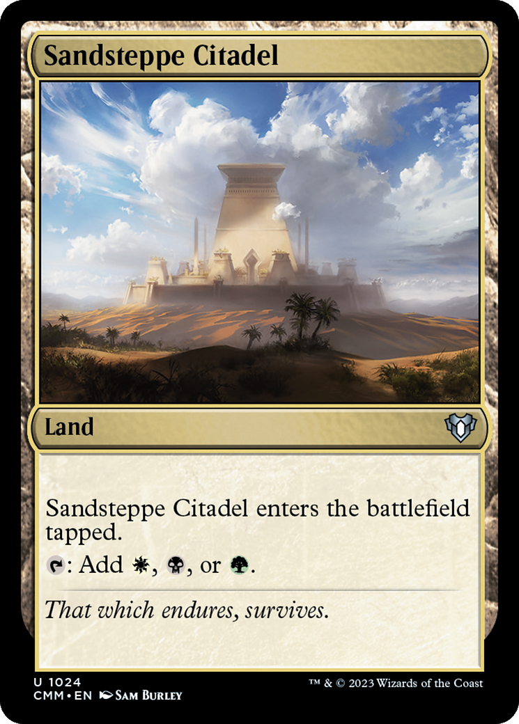 Sandsteppe Citadel [Commander Masters] | Grognard Games