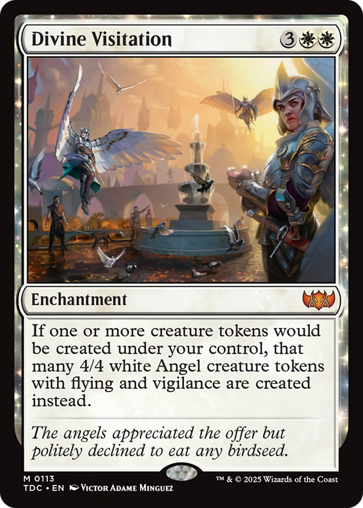 Divine Visitation [Tarkir: Dragonstorm Commander] | Grognard Games
