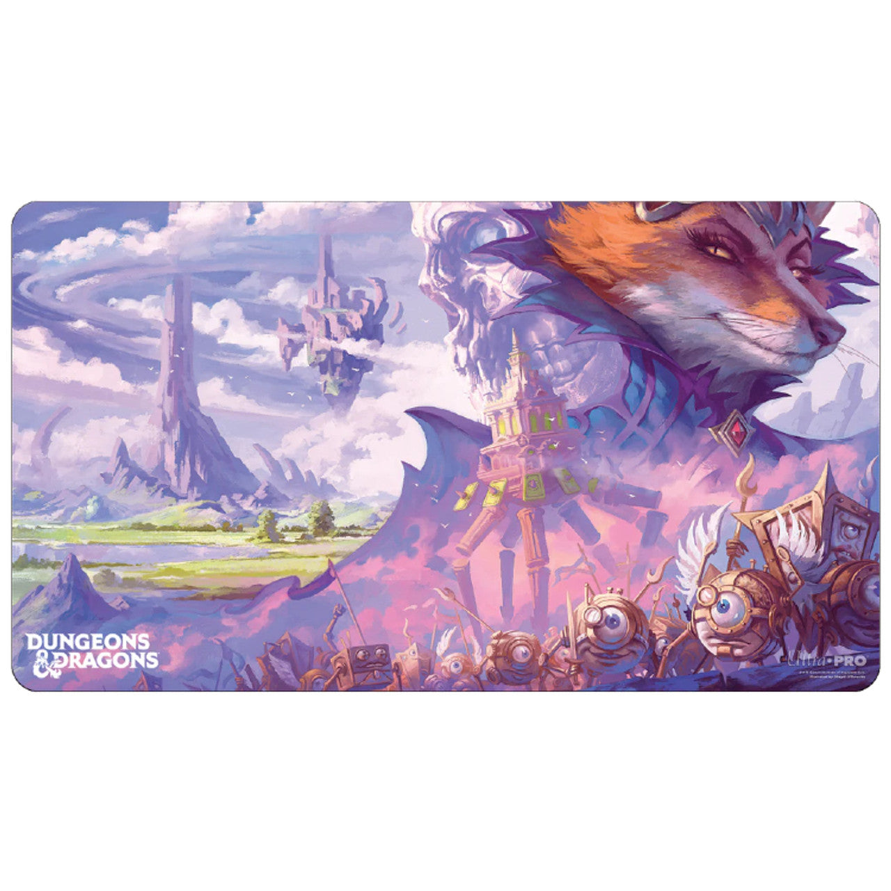 Ultra Pro Playmat: D&D Planescape - Adventures in the Multiverse - Turn of Fortune's Wheel - Standard Cover Artwork | Grognard Games