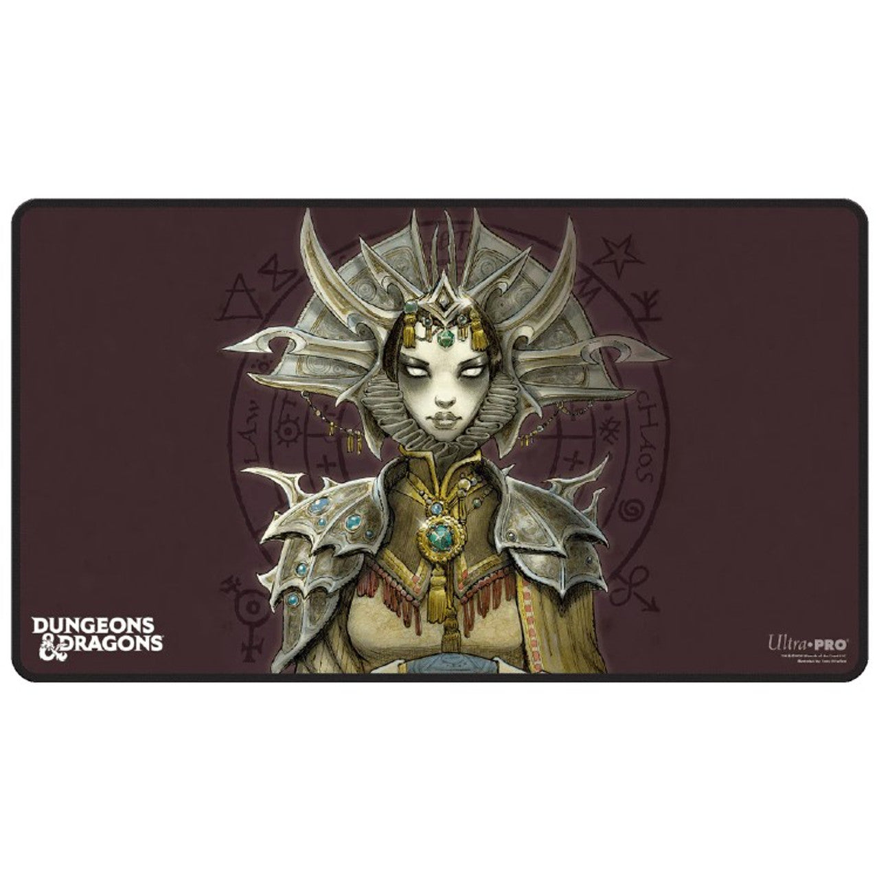 Ultra Pro Playmat: D&D Planescape - Adventures in the Multiverse - Sigil and the Outlands - Alternate Cover Artwork (Black Stitched) | Grognard Games