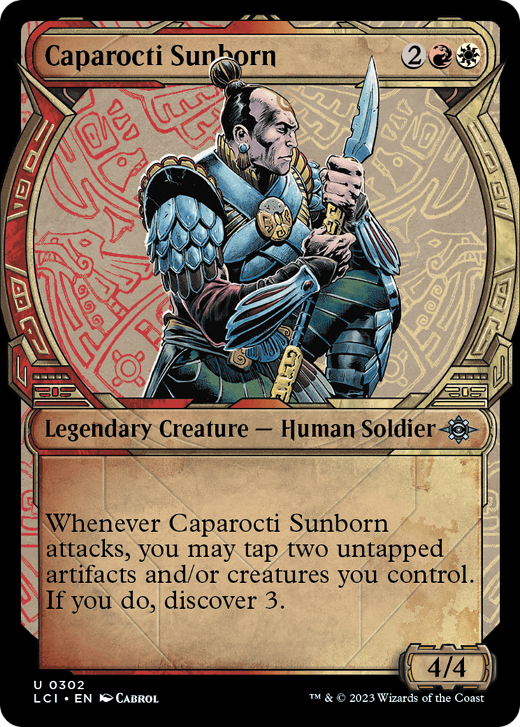 Caparocti Sunborn (Showcase) [The Lost Caverns of Ixalan] | Grognard Games