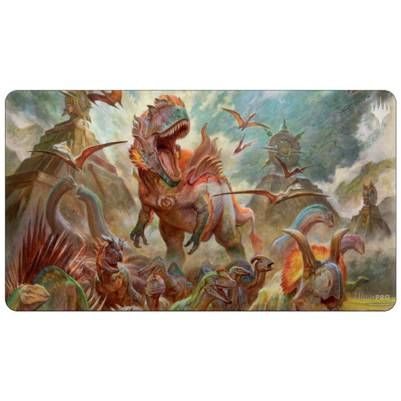 Ultra Pro Playmat: The Lost Caverns of Ixalan - Gishath, Sun’s Avatar | Grognard Games