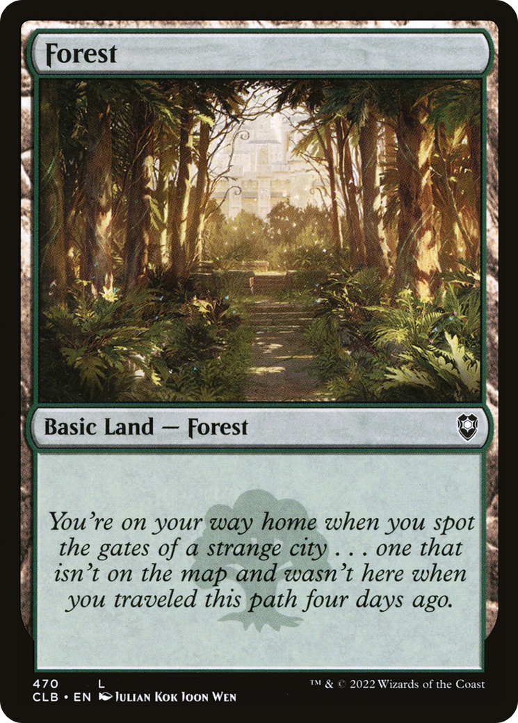 Forest (470) [Commander Legends: Battle for Baldur's Gate] | Grognard Games