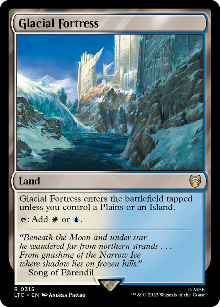 Glacial Fortress [The Lord of the Rings: Tales of Middle-Earth Commander] | Grognard Games