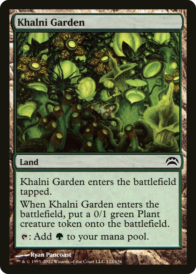Khalni Garden (PC2-122) - Planechase 2012 Foil | Grognard Games
