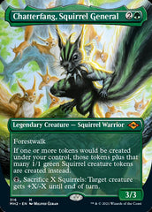 Chatterfang, Squirrel General (Borderless Alternate Art) [Modern Horizons 2] | Grognard Games