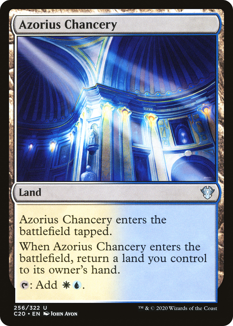Azorius Chancery [Commander 2020] | Grognard Games