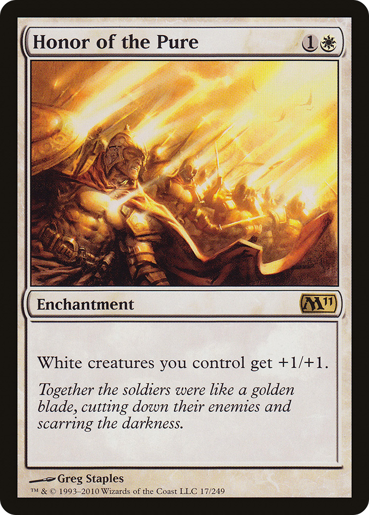 Honor of the Pure [Magic 2011] | Grognard Games