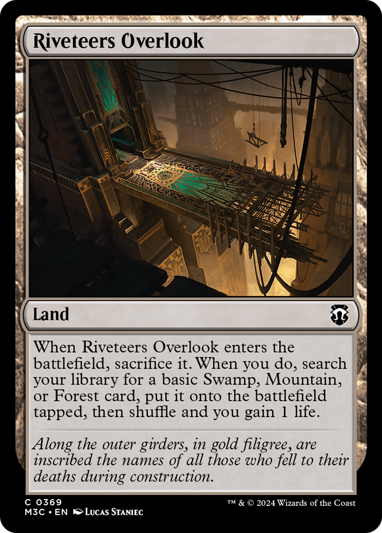 Riveteers Overlook (M3C-369) - Modern Horizons 3 Commander Foil | Grognard Games