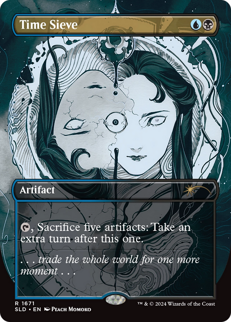 Time Sieve (SLD-1671) - Secret Lair Drop (Borderless) Foil | Grognard Games