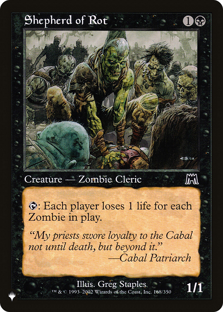 Shepherd of Rot [The List] | Grognard Games
