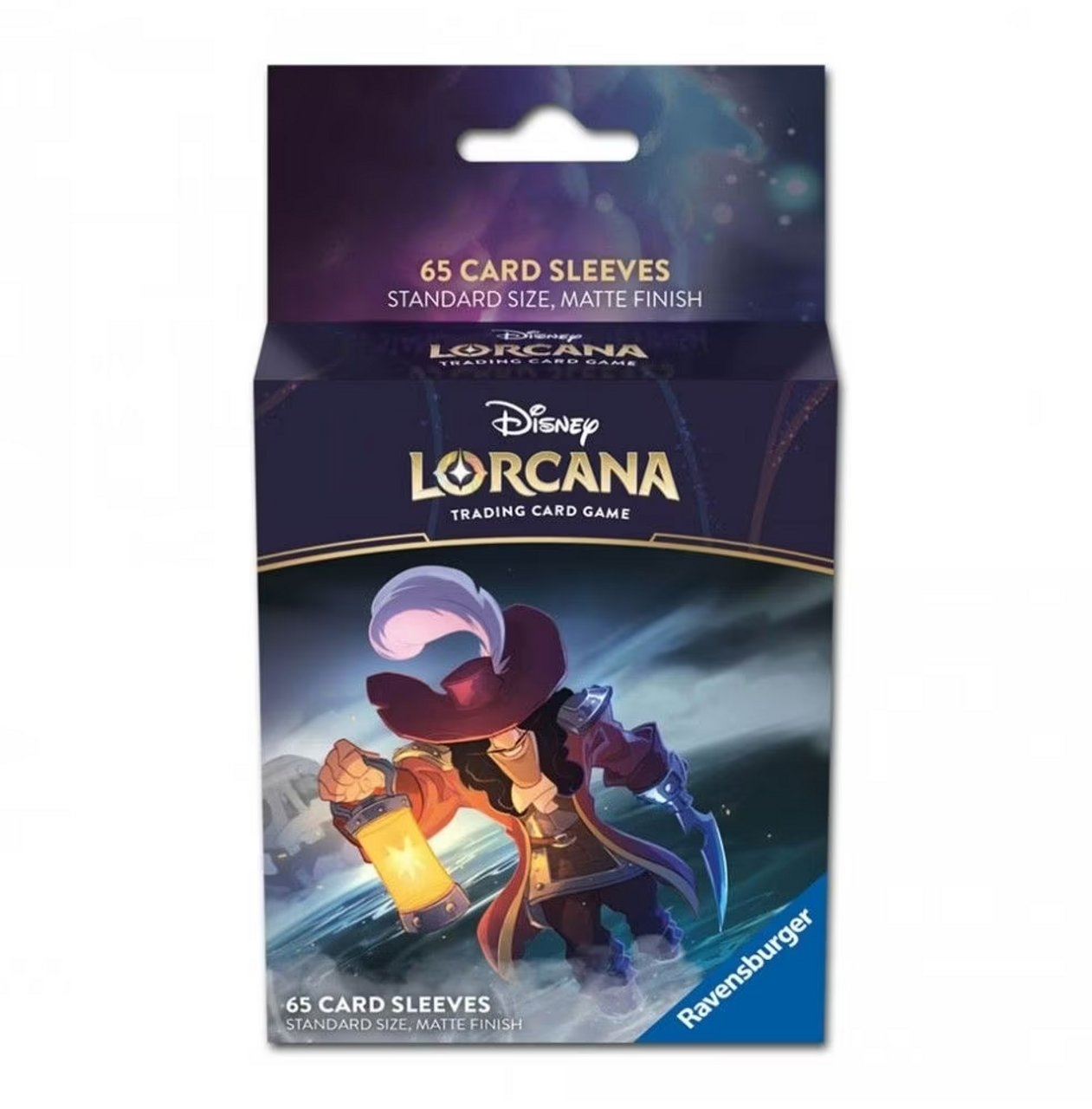 Lorcana the First Chapter 65 ct Sleeves: Captain Hook | Grognard Games