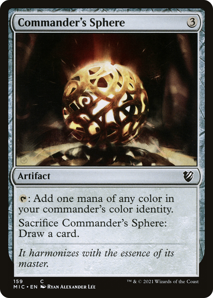 Commander's Sphere [Innistrad: Midnight Hunt Commander] | Grognard Games