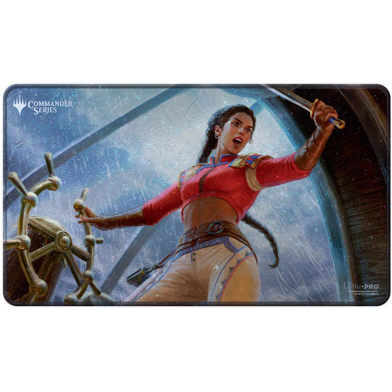 Ultra Pro Playmat: MTG Commander Series #3 - Enemy Color - Sisay (Holofoil) | Grognard Games