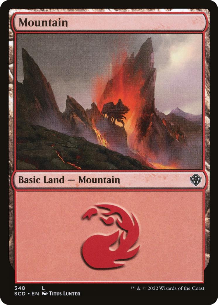 Mountain (348) [Starter Commander Decks] | Grognard Games
