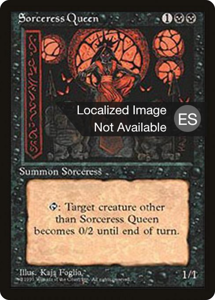 Sorceress Queen [Fourth Edition (Foreign Black Border)] | Grognard Games
