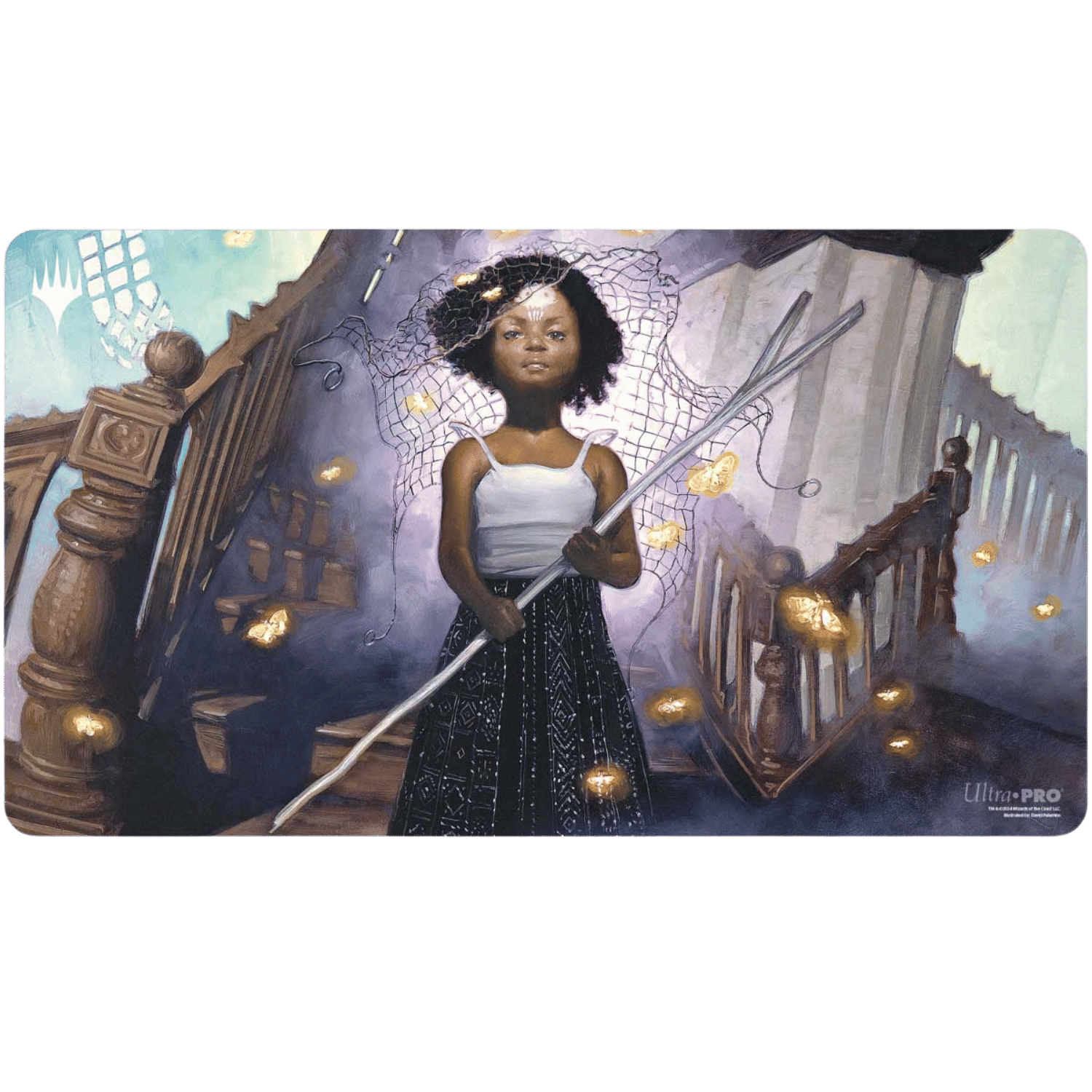 Duskmourn Aminatou, Veil Piercer Standard Gaming Playmat for Magic: The Gathering | Grognard Games