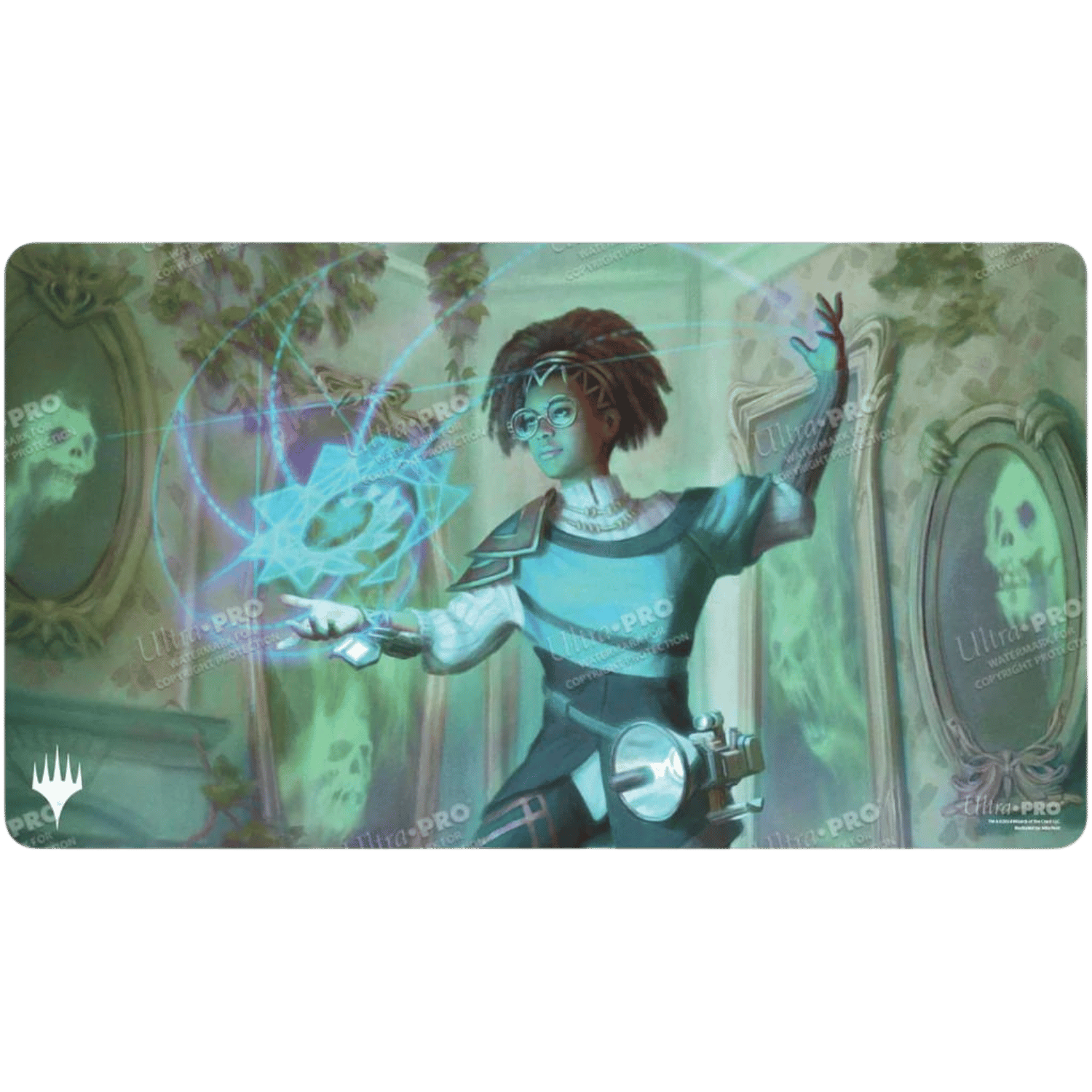 Duskmourn Zimone, Mystery Unraveler Standard Gaming Playmat for Magic: The Gathering | Grognard Games