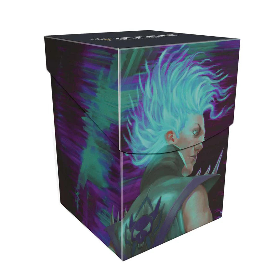 Aetherdrift Winter, Cursed Rider 100+ Deck Box for Magic: The Gathering | Grognard Games