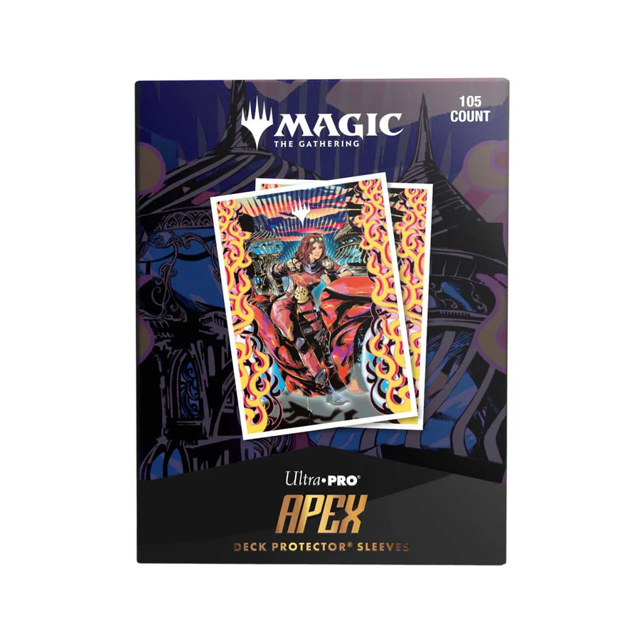Aetherdrift Chandra, Spark Hunter 105ct APEX Deck Protector Sleeves for Magic: The Gathering | Grognard Games