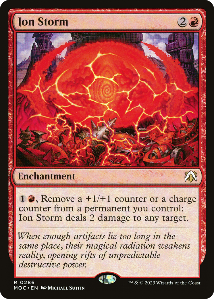 Ion Storm [March of the Machine Commander] | Grognard Games