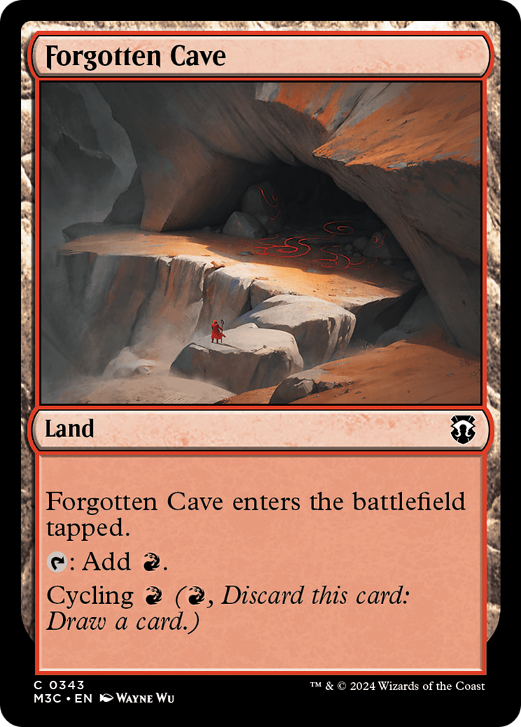 Forgotten Cave (Ripple Foil) [Modern Horizons 3 Commander] | Grognard Games