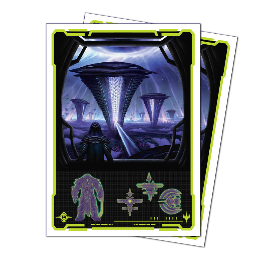 Edge of Eternities Susur Secundi, Void Altar 105ct APEX™ Deck Protector Sleeves for Magic: The Gathering | Grognard Games