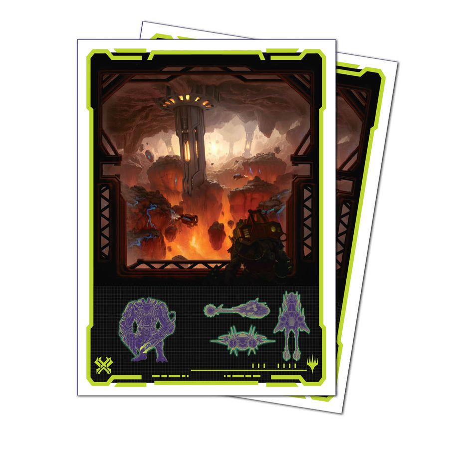 Edge of Eternities Kavaron, Memorial World 105ct APEX Deck Protector Sleeves for Magic: The Gathering | Grognard Games