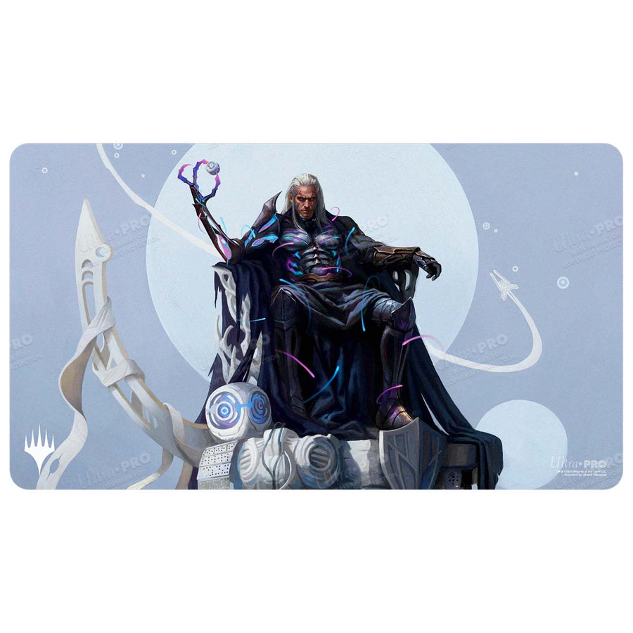 Edge of Eternities Tezzeret, Cruel Captain Playmat for Magic: The Gathering | Grognard Games