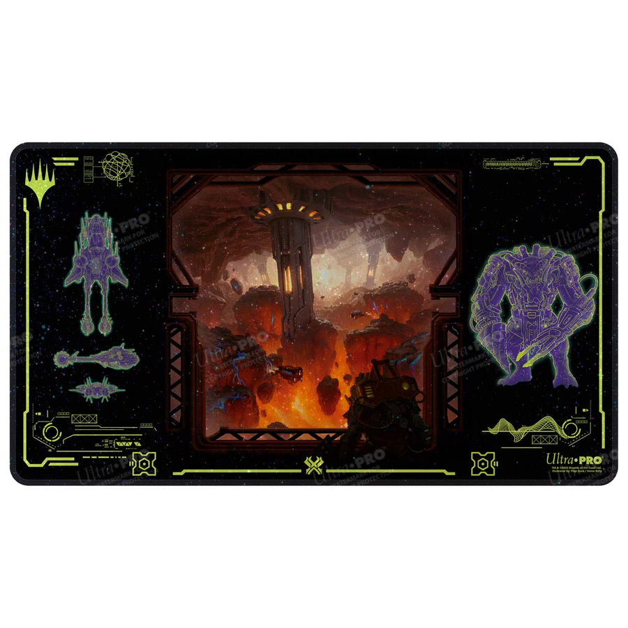 Edge of Eternities Kavaron, Memorial World Holofoil Playmat for Magic: The Gathering | Grognard Games