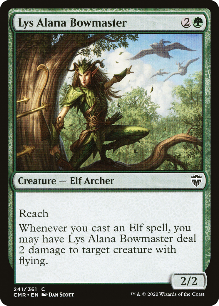 Lys Alana Bowmaster [Commander Legends] | Grognard Games