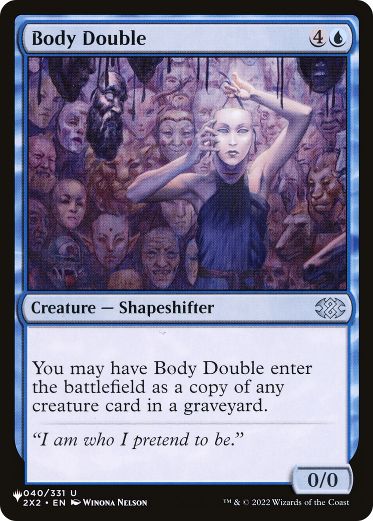 Body Double [The List Reprints] | Grognard Games