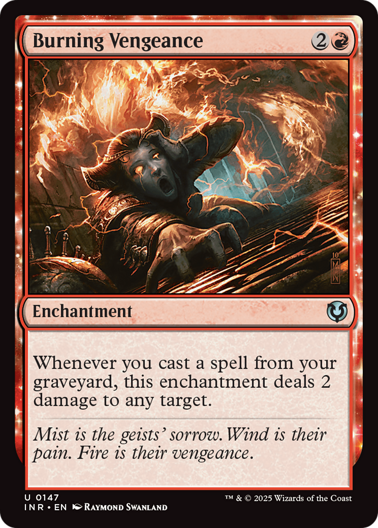 Burning Vengeance [Innistrad Remastered] | Grognard Games