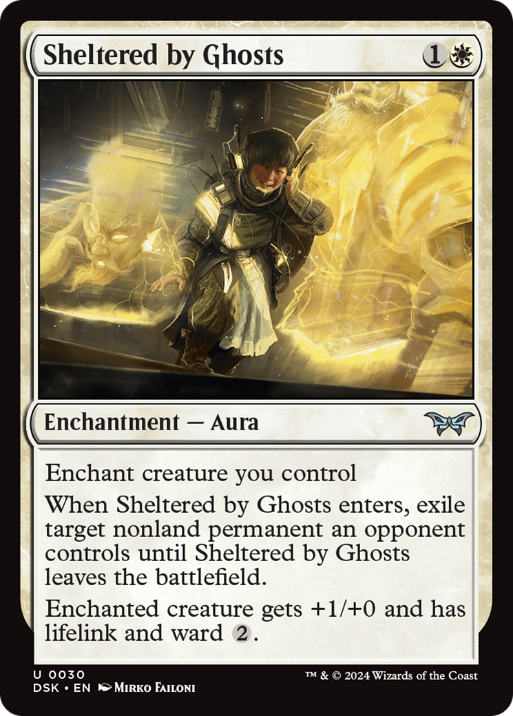 Sheltered by Ghosts [Duskmourn: House of Horror] | Grognard Games