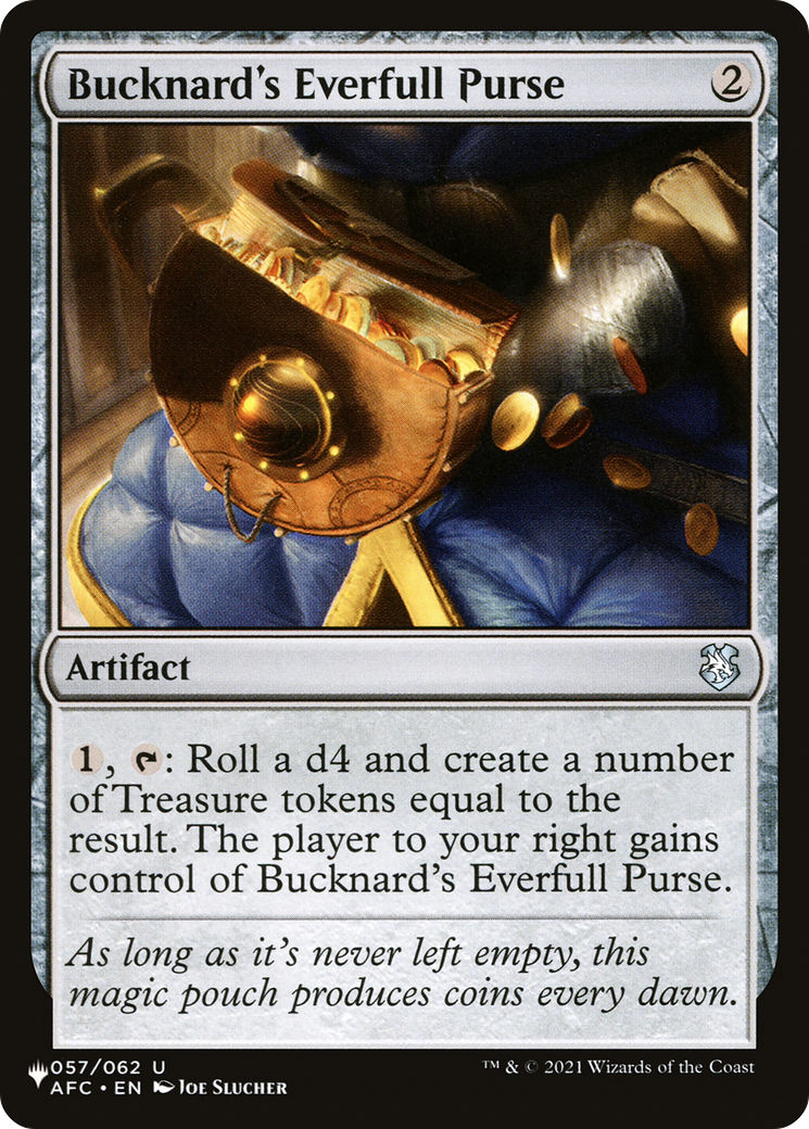 Bucknard's Everfull Purse (LIST-AFC-57) - The List Foil | Grognard Games