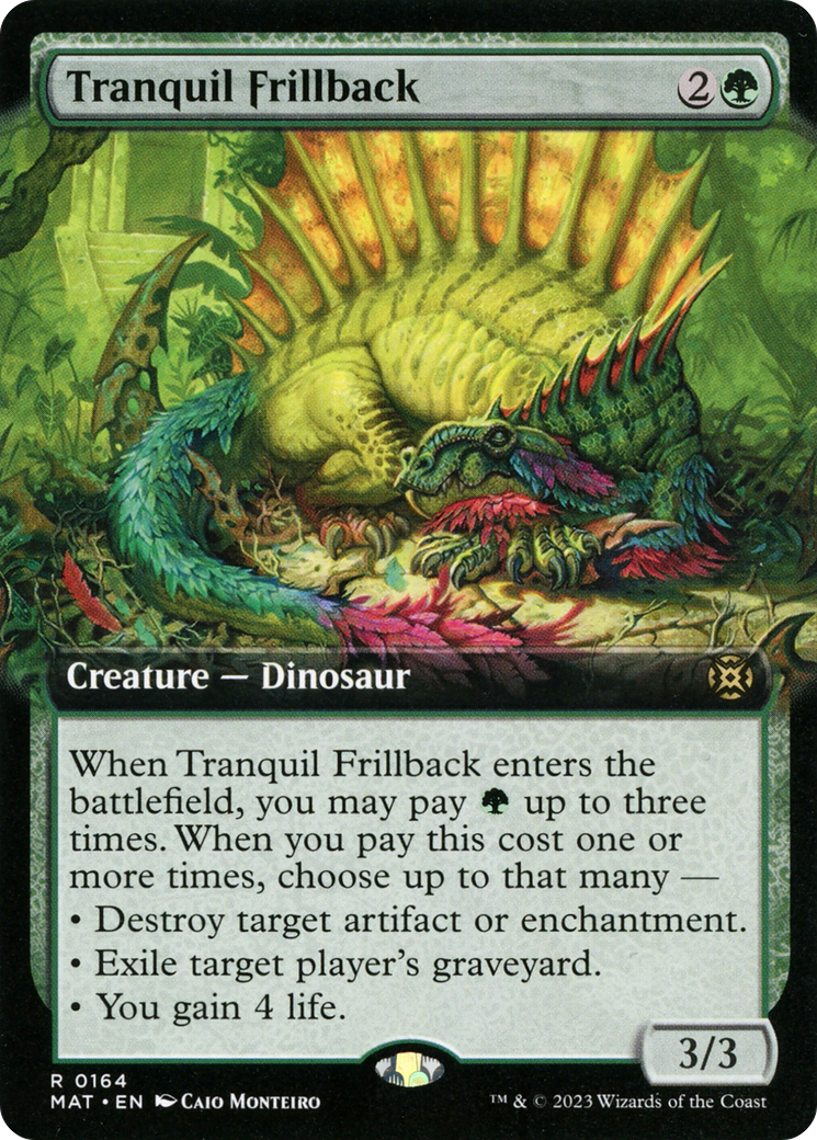 Tranquil Frillback (Extended Art) [March of the Machine: The Aftermath] | Grognard Games