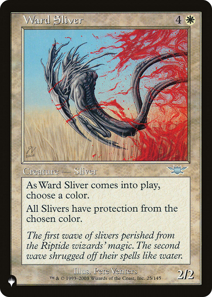 Ward Sliver [The List] | Grognard Games