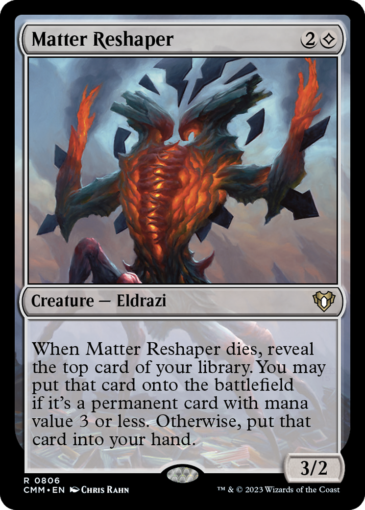 Matter Reshaper [Commander Masters] | Grognard Games