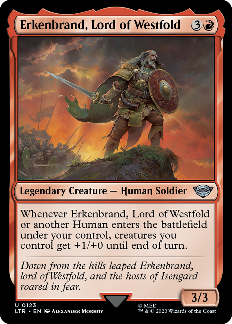 Erkenbrand, Lord of Westfold [The Lord of the Rings: Tales of Middle-Earth] | Grognard Games