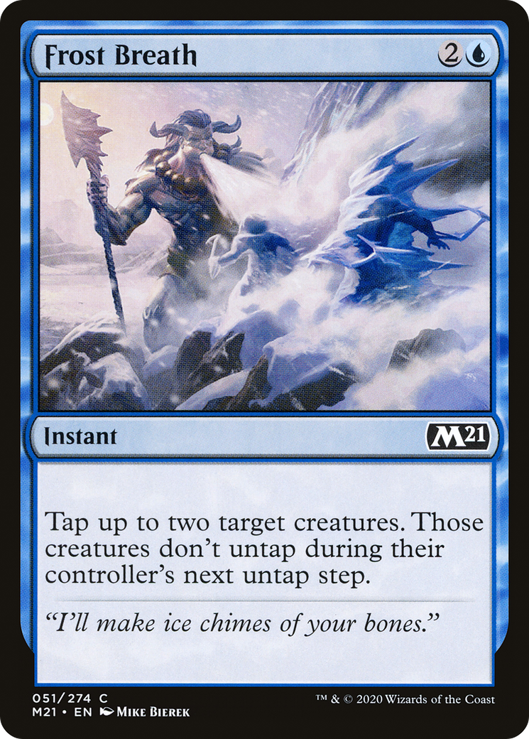 Frost Breath [Core Set 2021] | Grognard Games