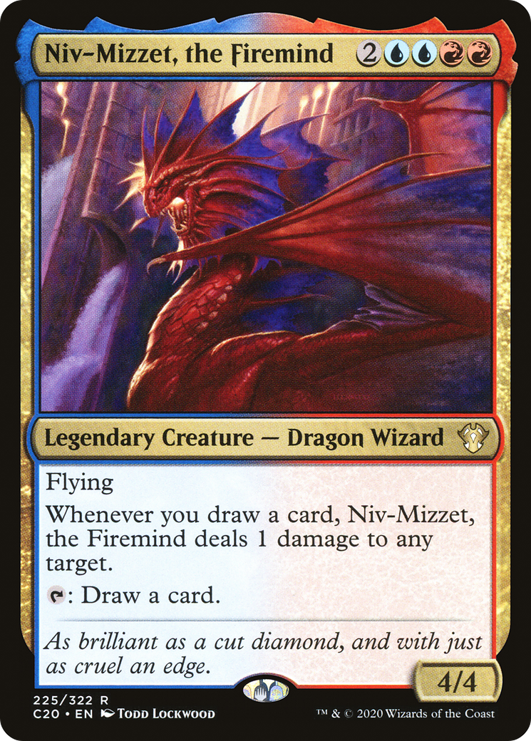 Niv-Mizzet, the Firemind [Commander 2020] | Grognard Games