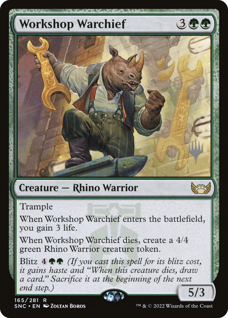 Workshop Warchief (Promo Pack) [Streets of New Capenna Promos] | Grognard Games