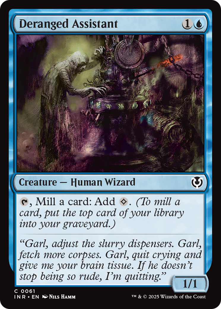 Deranged Assistant [Innistrad Remastered] | Grognard Games