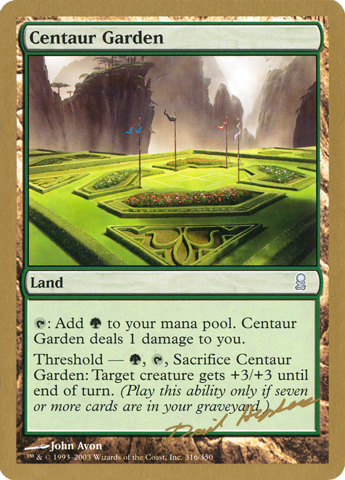 Centaur Garden (Dave Humpherys) [World Championship Decks 2003] | Grognard Games