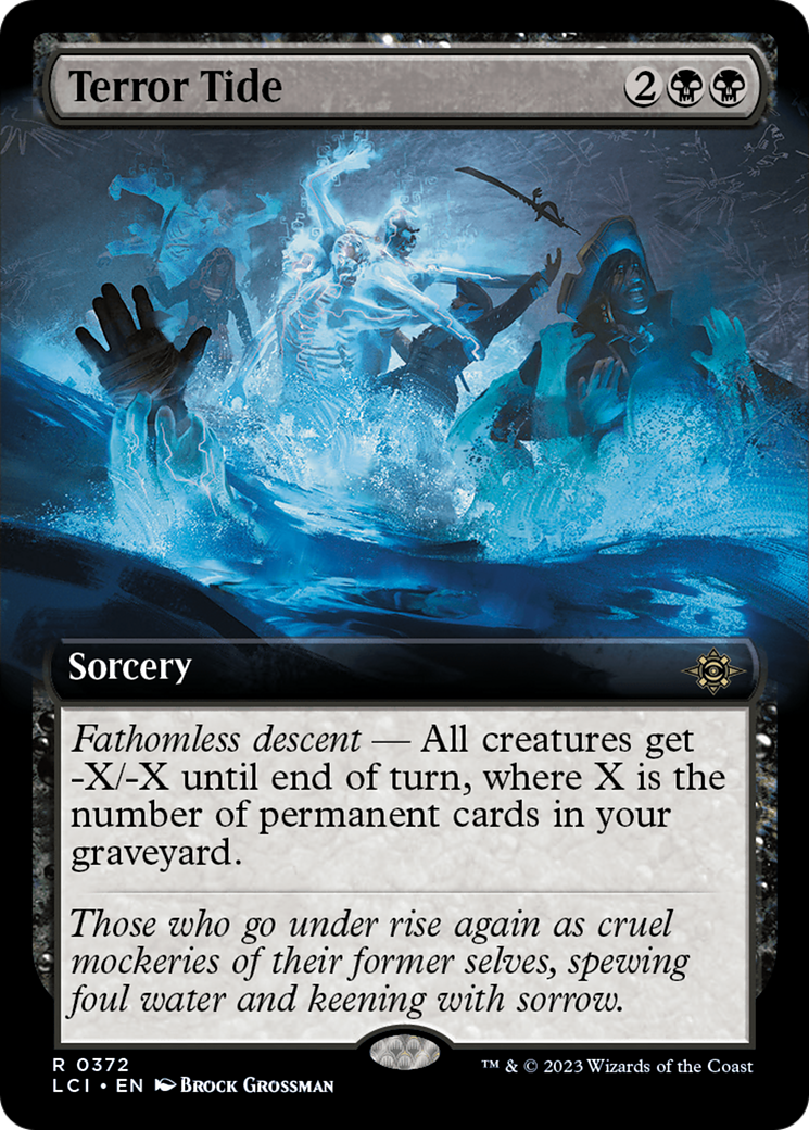 Terror Tide (Extended Art) [The Lost Caverns of Ixalan] | Grognard Games