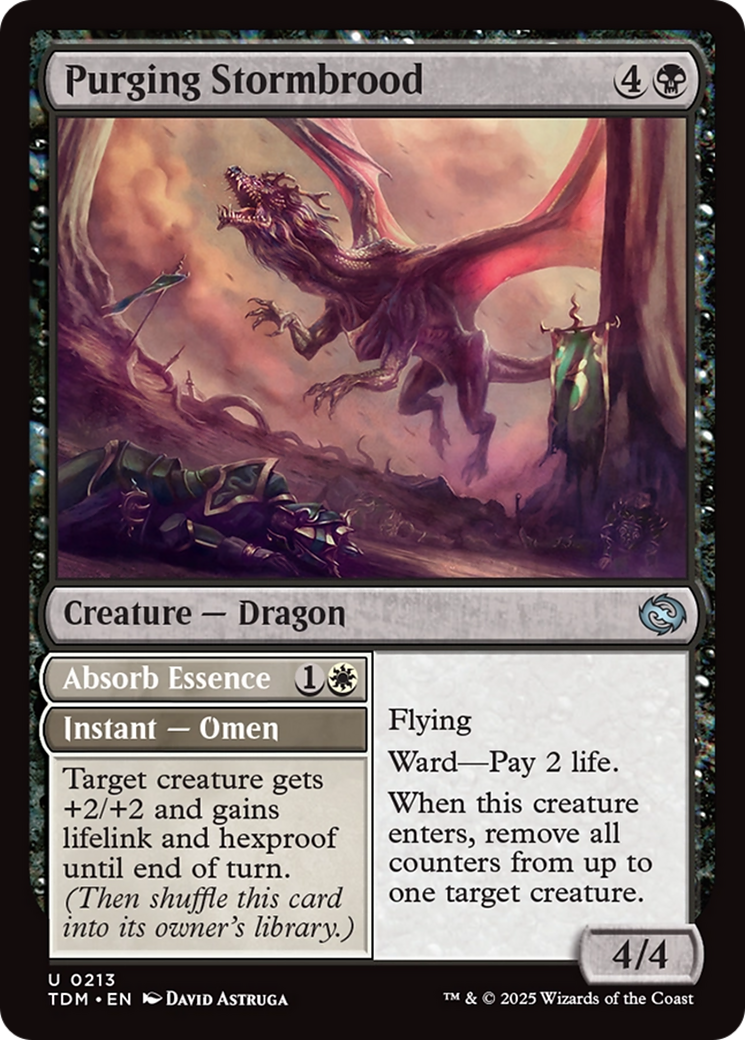 Purging Stormbrood [Tarkir: Dragonstorm] | Grognard Games